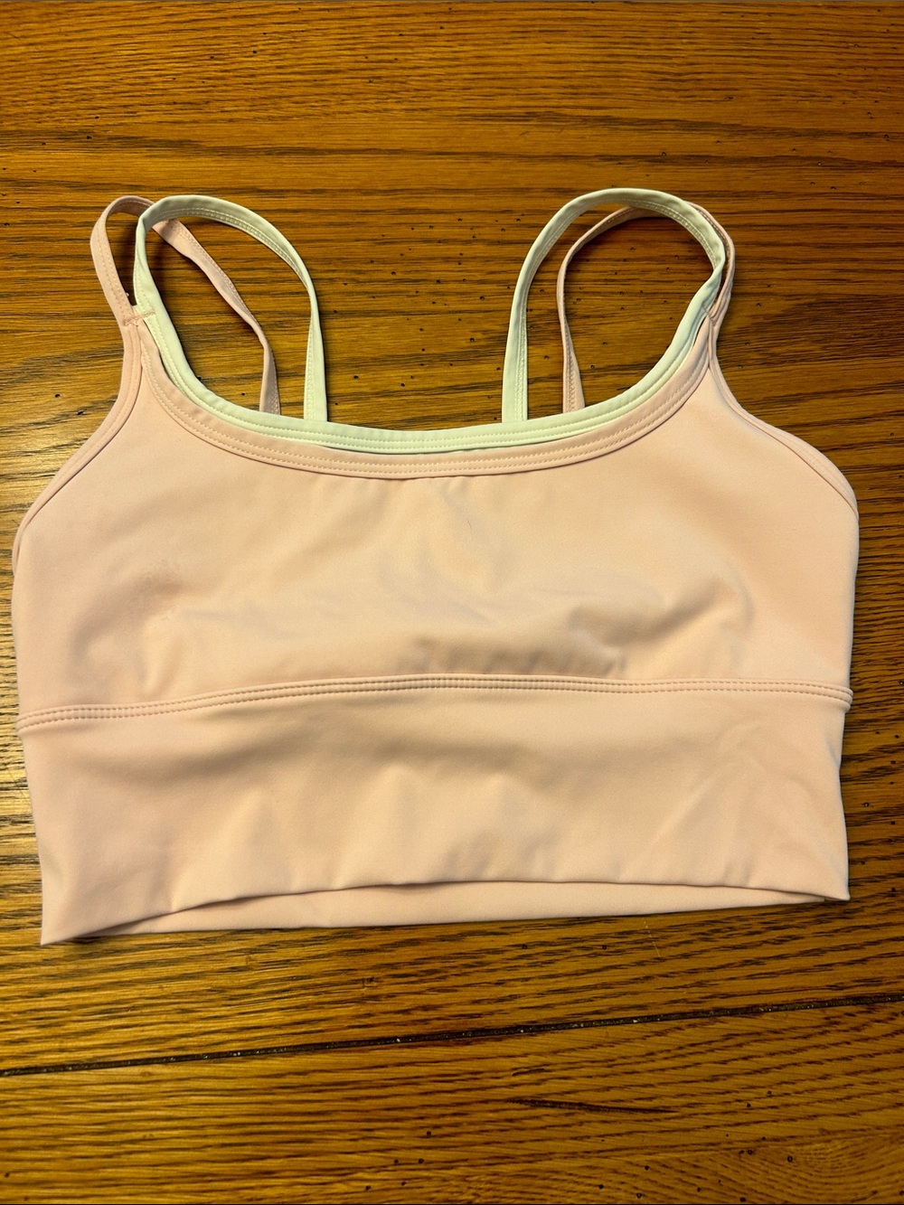 Daisy Pale Pink Seamless Sports Bralette/8